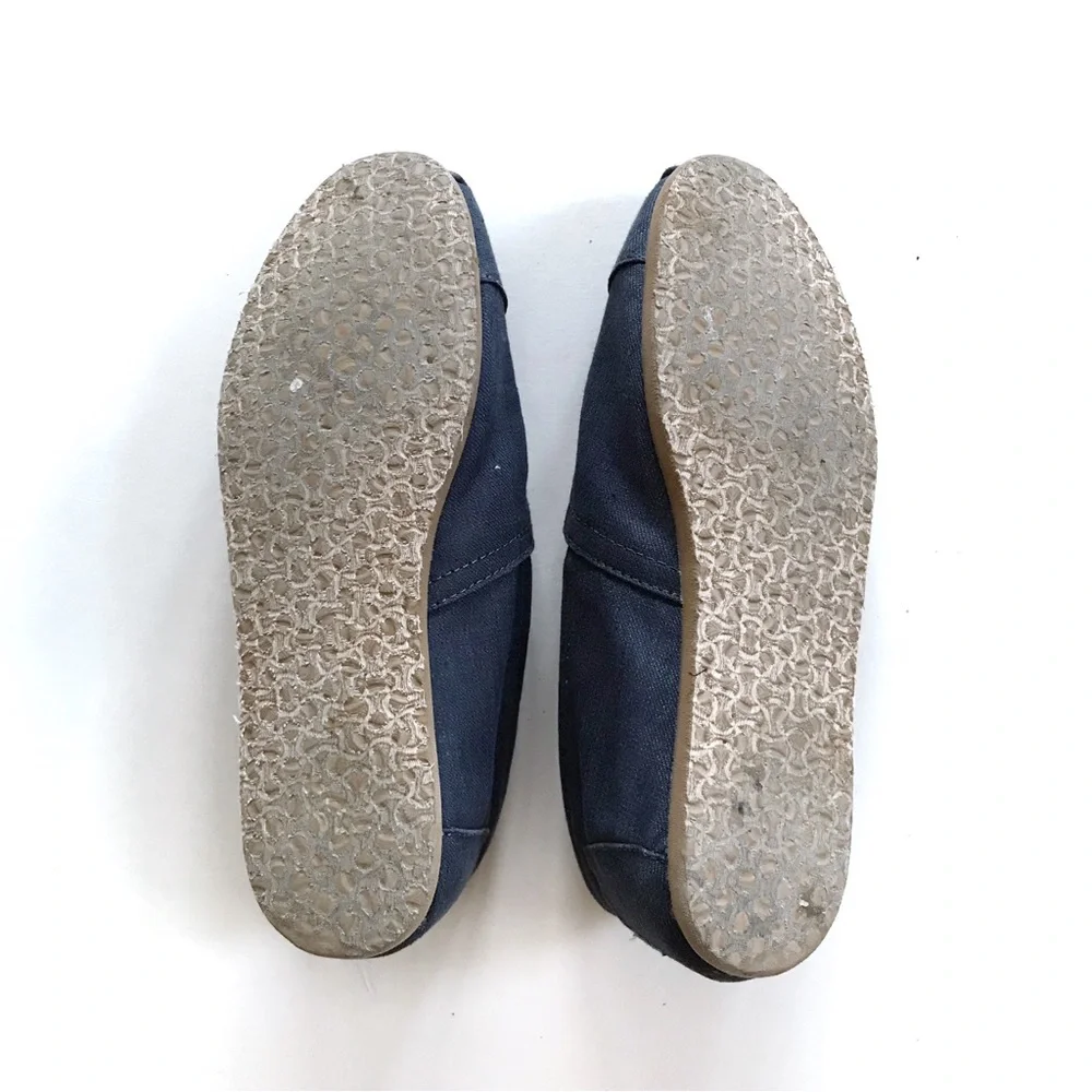 TOMS Navy Blue Men's Classics Sz 8 - Picture 4 of 4